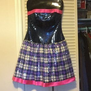 Vintage A. J. Bari sequins 80s